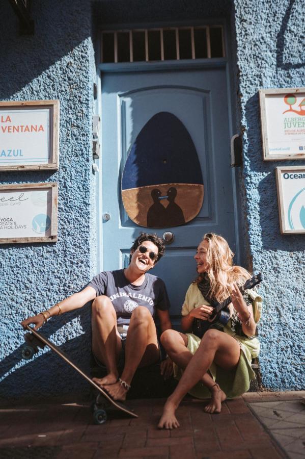 לאס פאלמס דה גראן קנאריה La Ventana Azul Surf Hostel מראה חיצוני תמונה